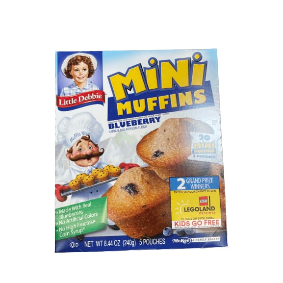Little Debbie Little Debbie Mini Muffins, Multiple Choice Flavor, 8.44 oz