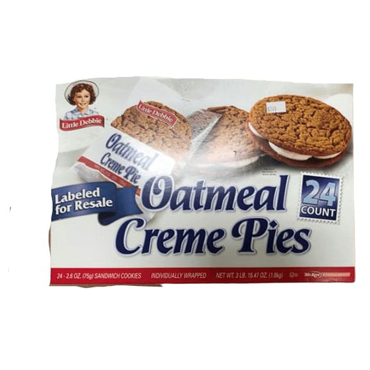 Little Debbie Oatmeal Creme Pies, 12 pk./31.78 oz. - ShelHealth.Com