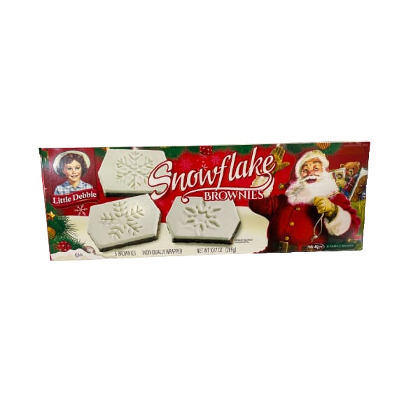 Little Debbie Snowflake Brownies 10 oz. - Little Debbie