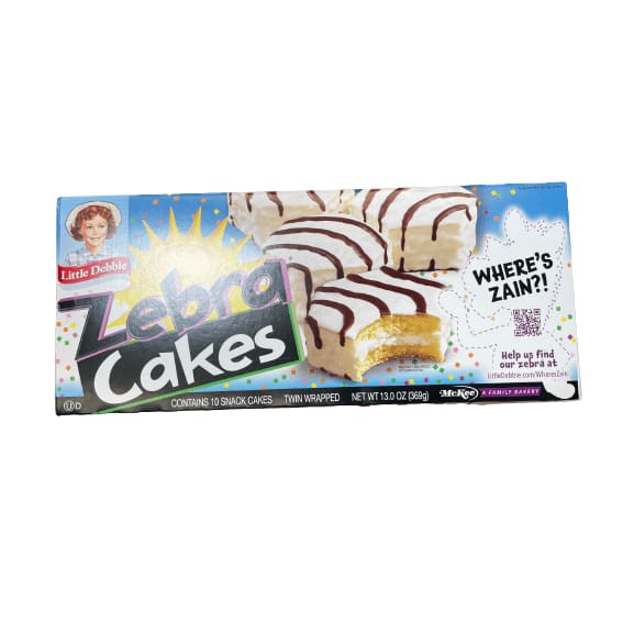 Little Debbie Little Debbie Zebra Cakes, 13 oz
