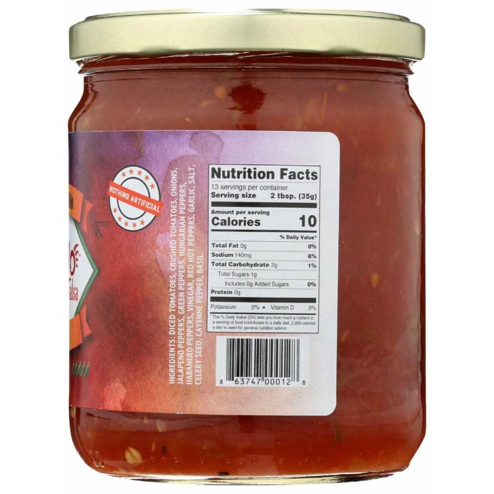 LITTLE DIABLO Grocery > Salsas LITTLE DIABLO: Double Diablo Hot Salsa, 16 oz