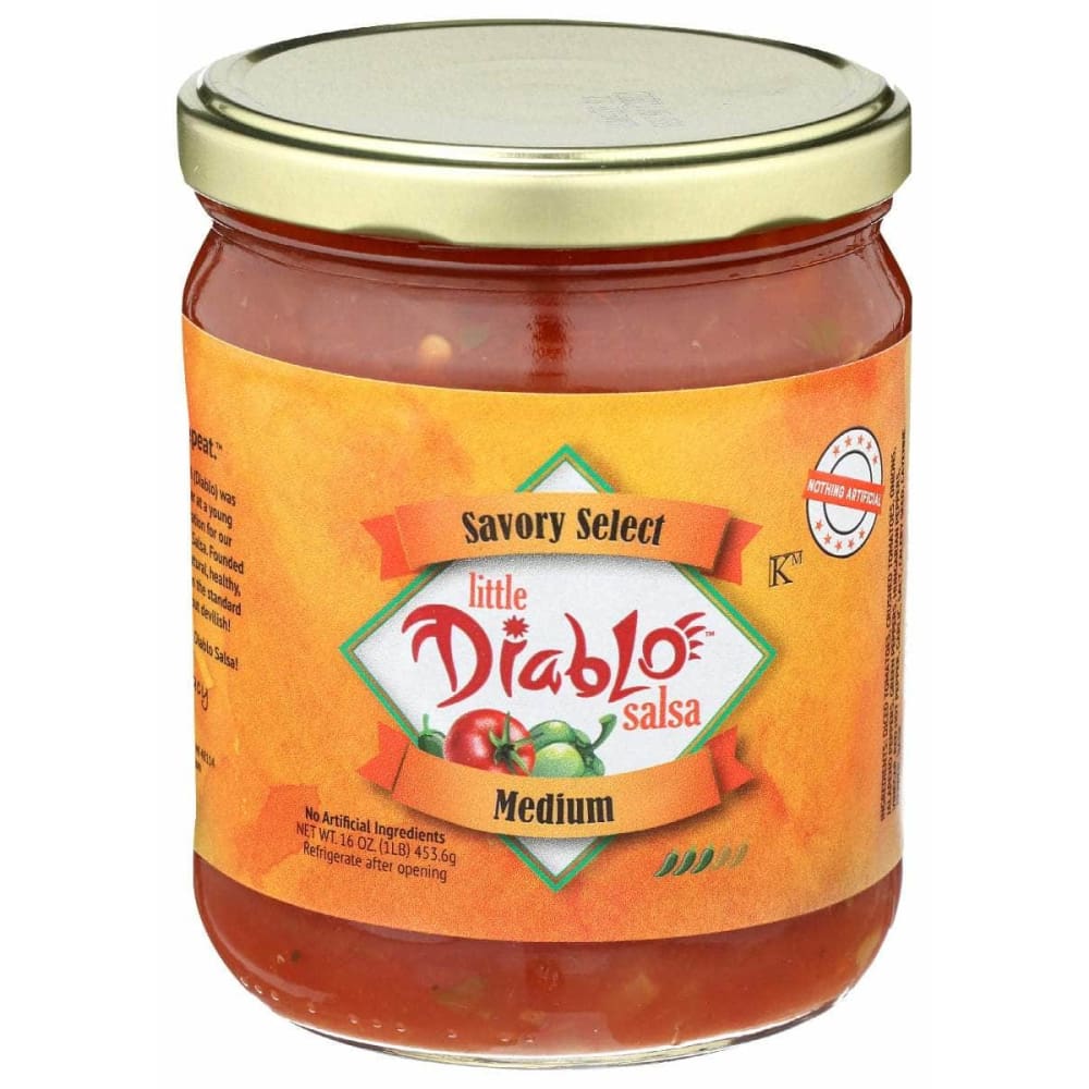 LITTLE DIABLO Grocery > Salsas LITTLE DIABLO: Savory Select Medium, 16 oz