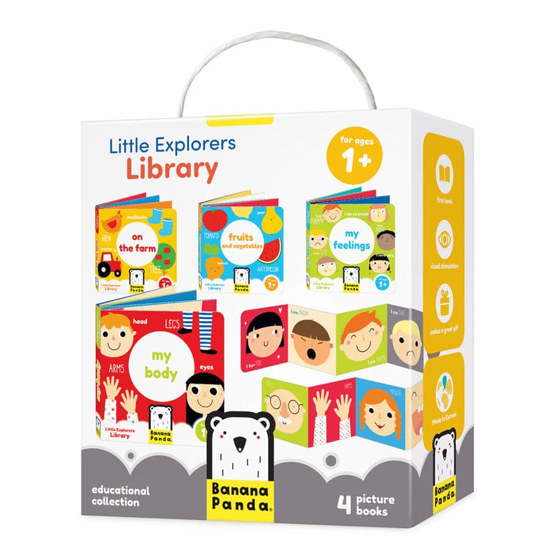 Little Explorers Library (Pack of 2) - Language Arts - Banana Panda