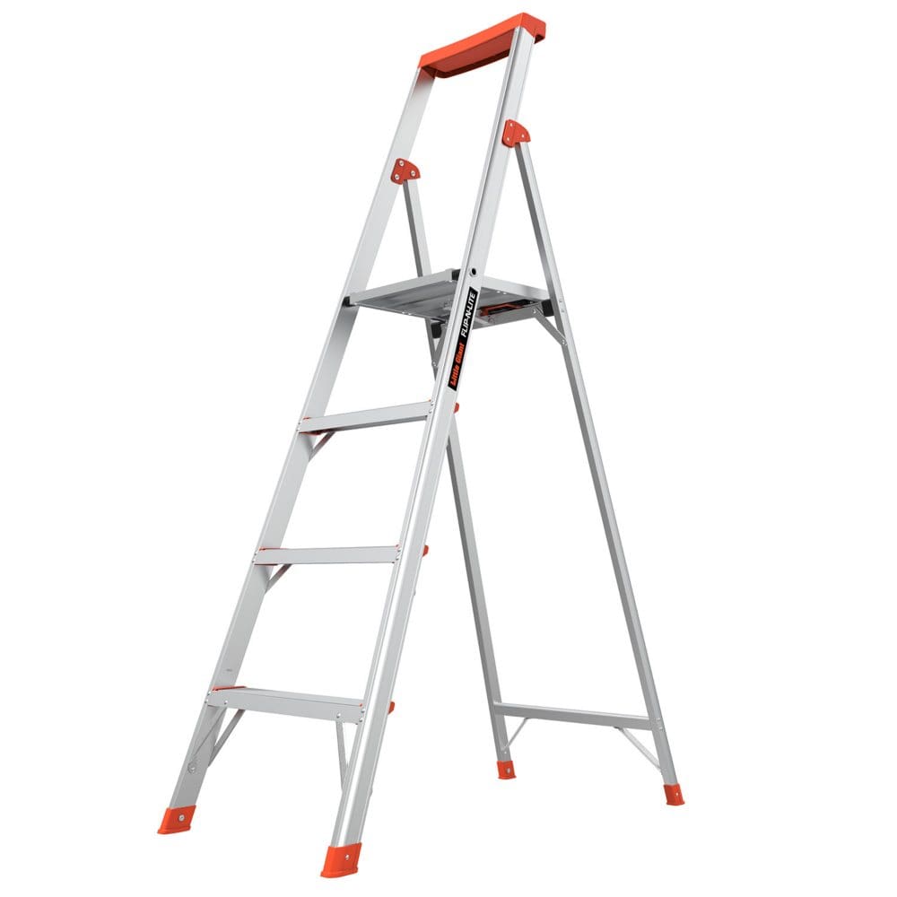 Little Giant Ladder Systems Flip-N-Lite M6 Aluminum Step Ladder - Ladders & Stepstools - Little