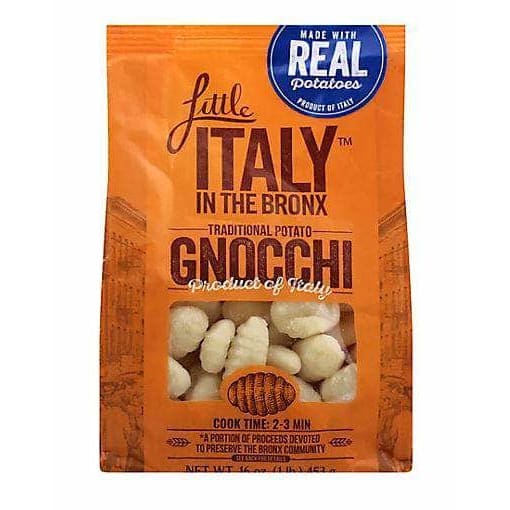 LITTLE ITALY IN THE BRONX Grocery > Pantry > Food LITTLE ITALY IN THE BRONX: Gnocchi With Potato, 16 oz