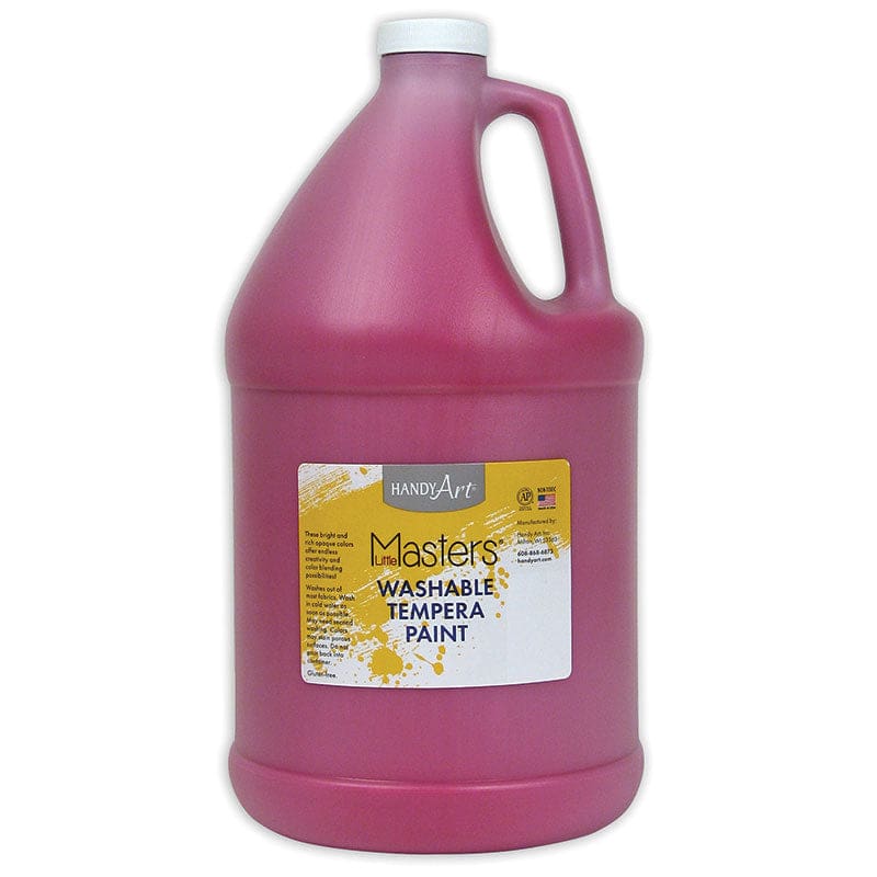 Little Masters Magneta 128Oz Washable Paint (Pack of 2) - Paint - Rock Paint Distributing Corp