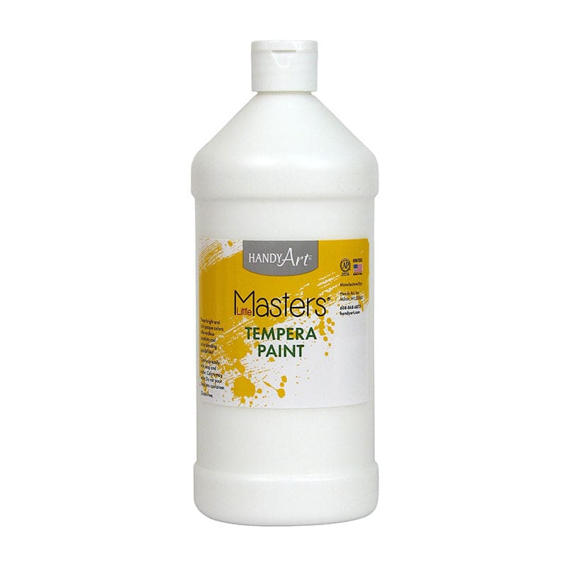 Little Masters White 32Oz Tempera Paint (Pack of 10) - Paint - Rock Paint Distributing Corp