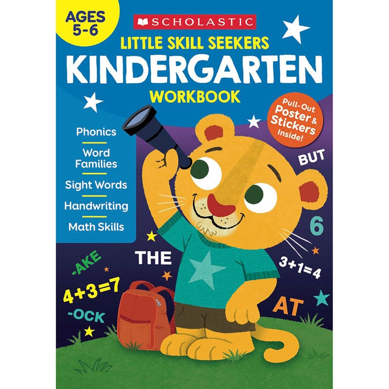 Little Skill Seekers Kindergarten Workbook (Pack of 6) - Resources - Scholastic Teaching Resources