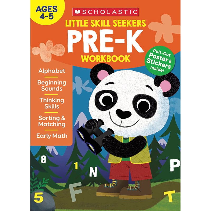 Little Skill Seekers Prek Workbook (Pack of 6) - Resources - Scholastic Teaching Resources