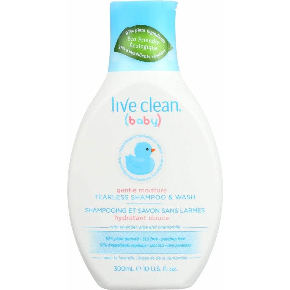 Live Clean Live Clean Shampoo & Wash Baby Tearless, 10 oz