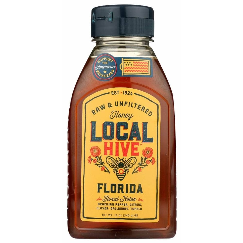 LOCAL HIVE LOCAL HIVE Honey Florida Local Raw, 12 oz
