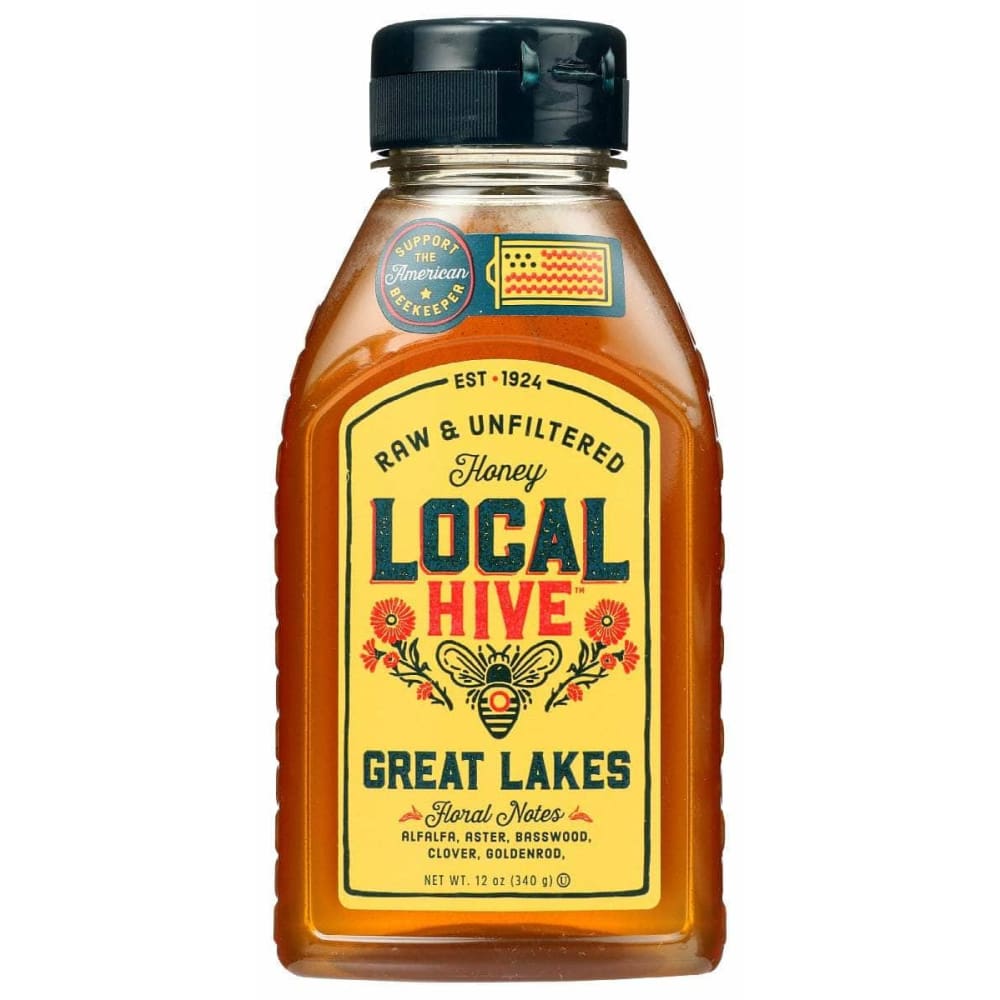 LOCAL HIVE LOCAL HIVE Honey Great Lakes Local Raw, 12 oz