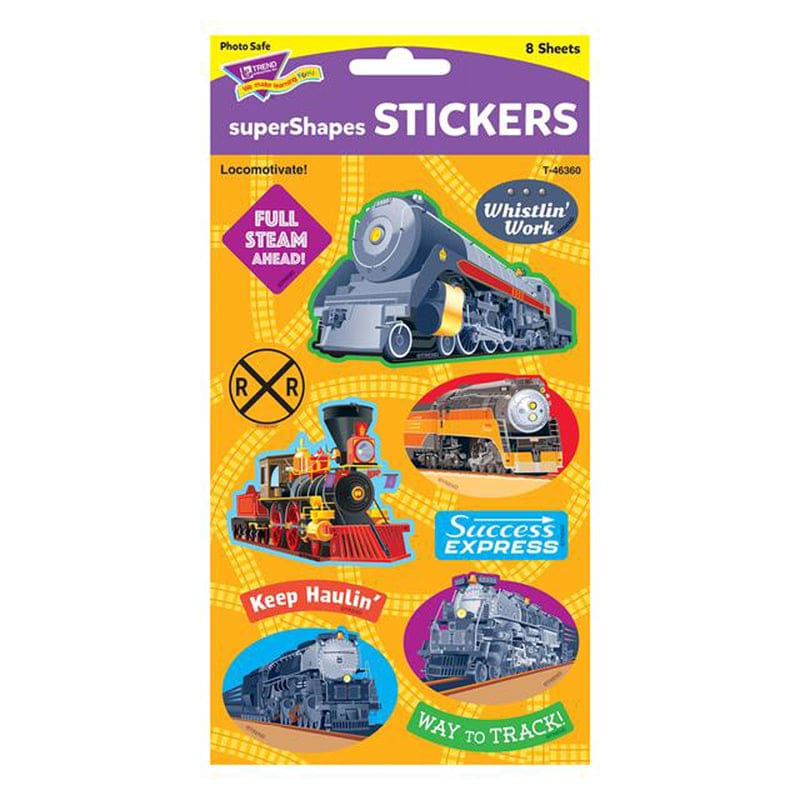 Locomotivate Large Stickers 88 Ct (Pack of 12) - Stickers - Trend Enterprises Inc.