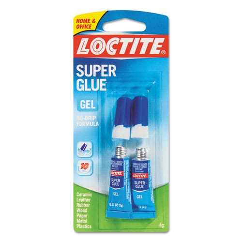 Loctite Super Glue Gel Tubes 0.07 Oz Dries Clear 2/pack - School Supplies - Loctite®