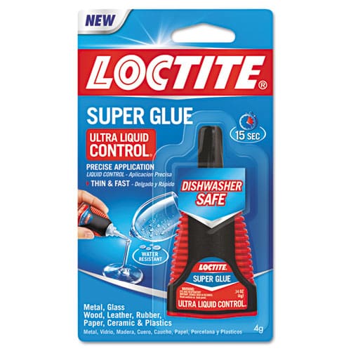Loctite Ultra Liquid Control Super Glue 0.14 Oz Dries Clear - School Supplies - Loctite®