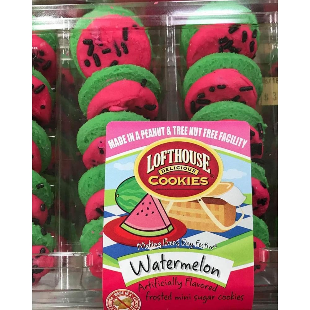 Lofthouse Delicious Cookies, Watermelon, 16 oz - ShelHealth.Com