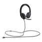 Logitech H540 Binaural Over The Head Corded Headset Black - Technology - Logitech®