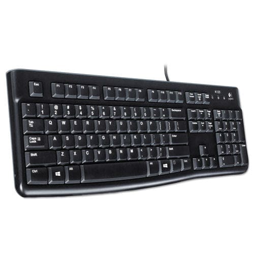 Logitech K120 Ergonomic Desktop Wired Keyboard Usb Black - Technology - Logitech®