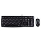 Logitech Mk120 Wired Keyboard + Mouse Combo Usb 2.0 Black - Technology - Logitech®