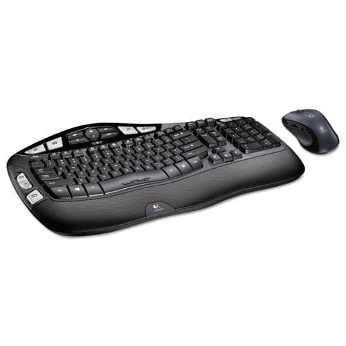 Logitech Mk550 Wireless Wave Keyboard + Mouse Combo 2.4 Ghz Frequency/30 Ft Wireless Range Black - Technology - Logitech®