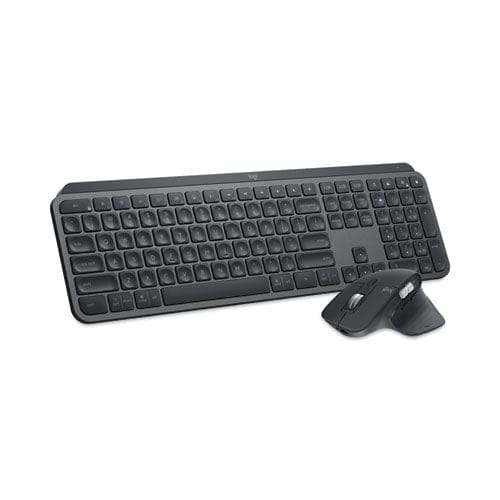 Logitech Mx Keys Combo For Business Wireless Keyboard And Mouse 2.4 Ghz Frequency/32 Ft Wireless Range Graphite - Technology - Logitech®
