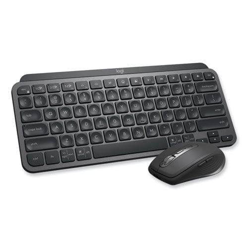 Logitech Mx Keys Mini Combo For Business Wireless Keyboard And Mouse 2.4 Ghz Frequency/32 Ft Wireless Range Graphite - Technology -