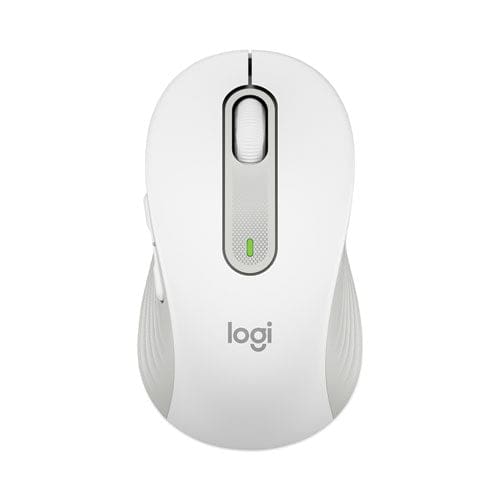 Logitech Signature M650 For Business Wireless Mouse Large 2.4 Ghz Frequency 33 Ft Wireless Range Right Hand Use Off White - Technology -