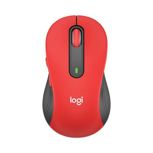 Logitech Signature M650 Wireless Mouse Large 2.4 Ghz Frequency 33 Ft Wireless Range Right Hand Use Red - Technology - Logitech®