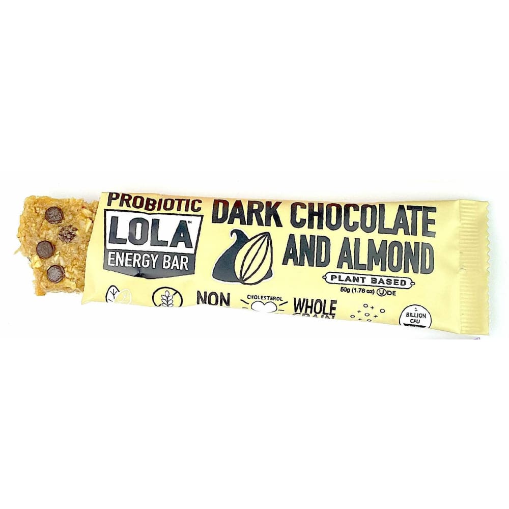 LOLA SNACKS Lola Snacks Bar Pbiotic Dk Choc Almon, 1.76 Oz