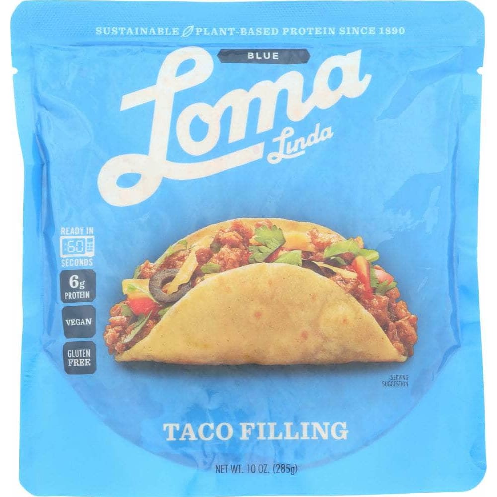 Loma Linda Loma Blue Meat Vegetable Taco Filling, 10 oz