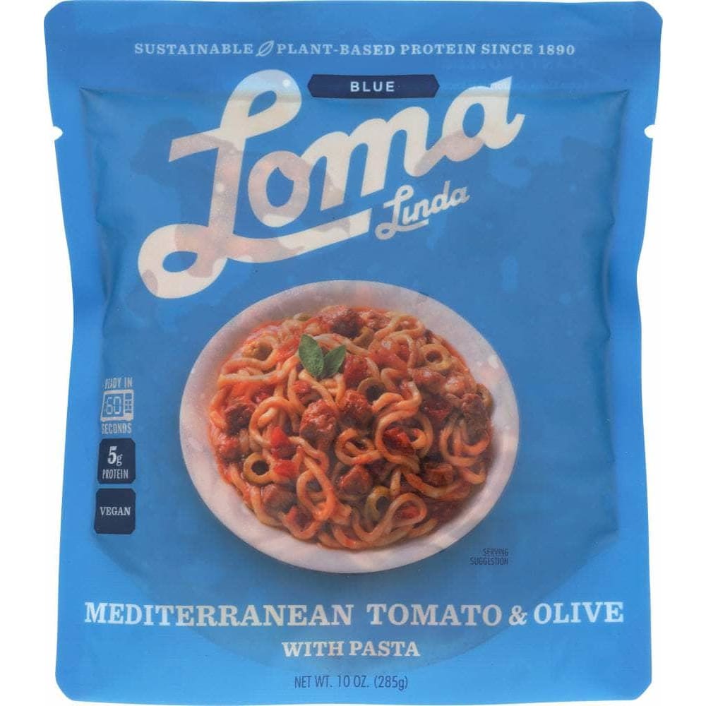 Loma Linda Loma Blue Mediterranean Tomato Olive Soup, 10 oz