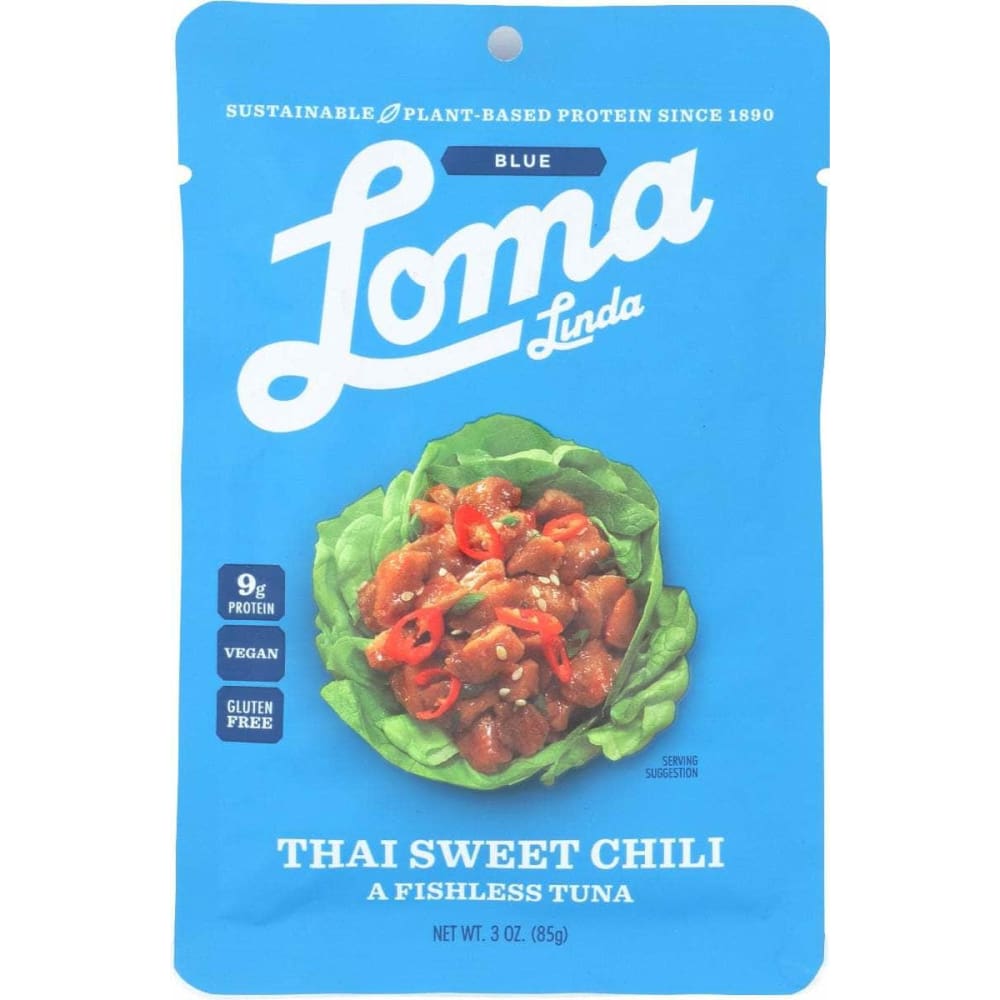 LOMA BLUE Grocery > Pantry LOMA BLUE: Thai Sweet Chili Fishless Tuna, 3 oz