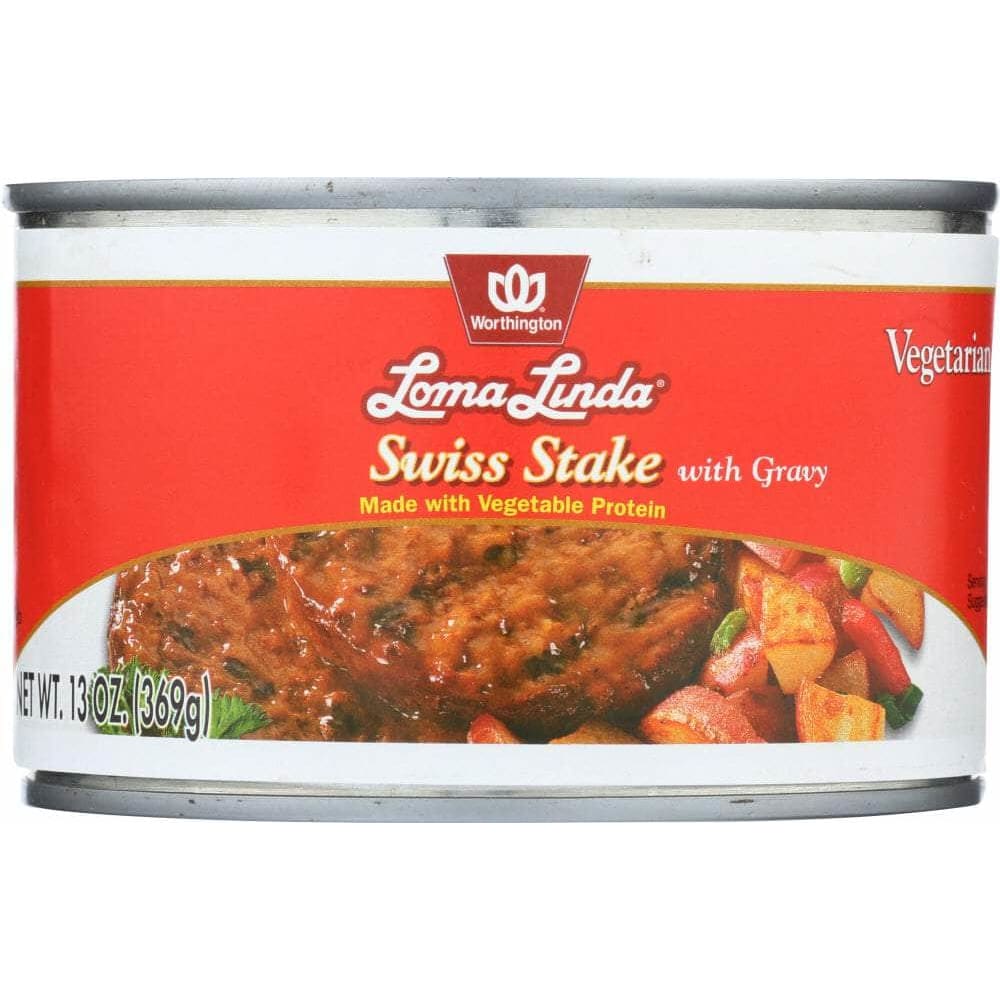 Loma Linda Loma Linda Swiss Stake with Gravy, 13 oz