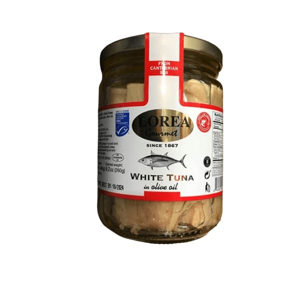 Lorea White Tuna in Olive oil, 14.1 oz - ShelHealth.Com