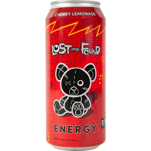 Lost & Found Energy Cherry Lemonade 12 ea - Lost & Found Energy