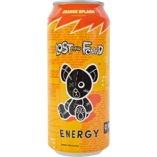 Lost & Found Energy Orange Splash 12 ea - Lost & Found Energy