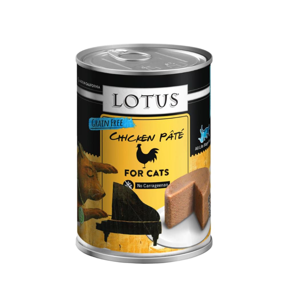 Lotus Cat Grain Free Chicken Pate 12.5Oz - Pet Supplies - Lotus