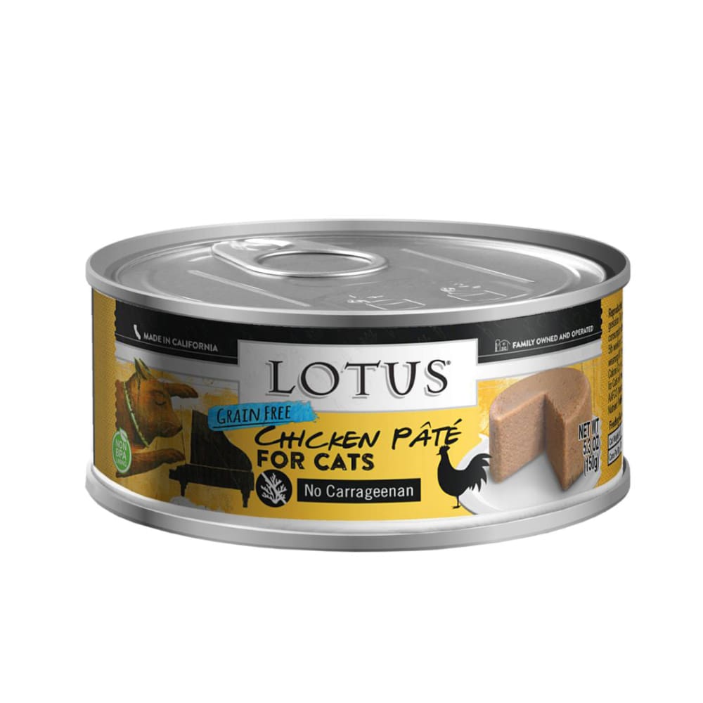 Lotus Cat Grain Free Chicken Pate 2.75Oz - Pet Supplies - Lotus
