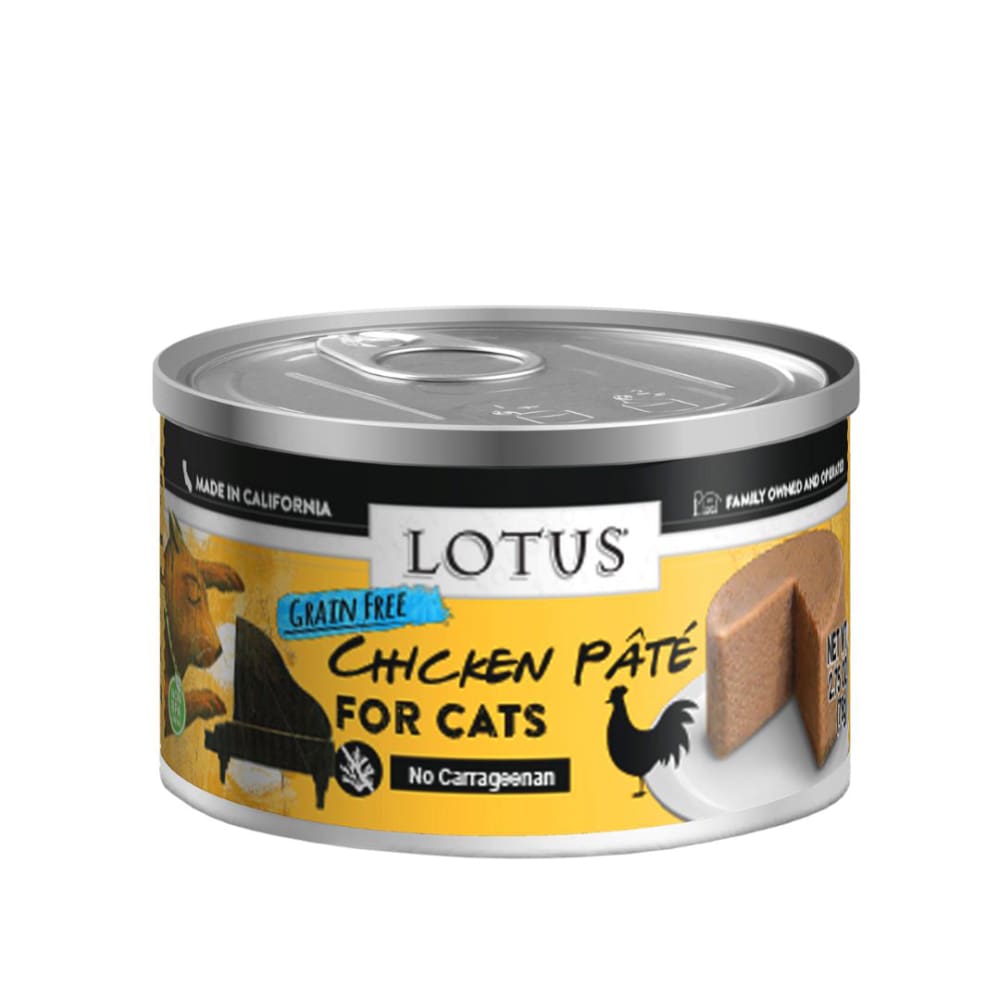 Lotus Cat Grain Free Chicken Pate 5.3Oz - Pet Supplies - Lotus