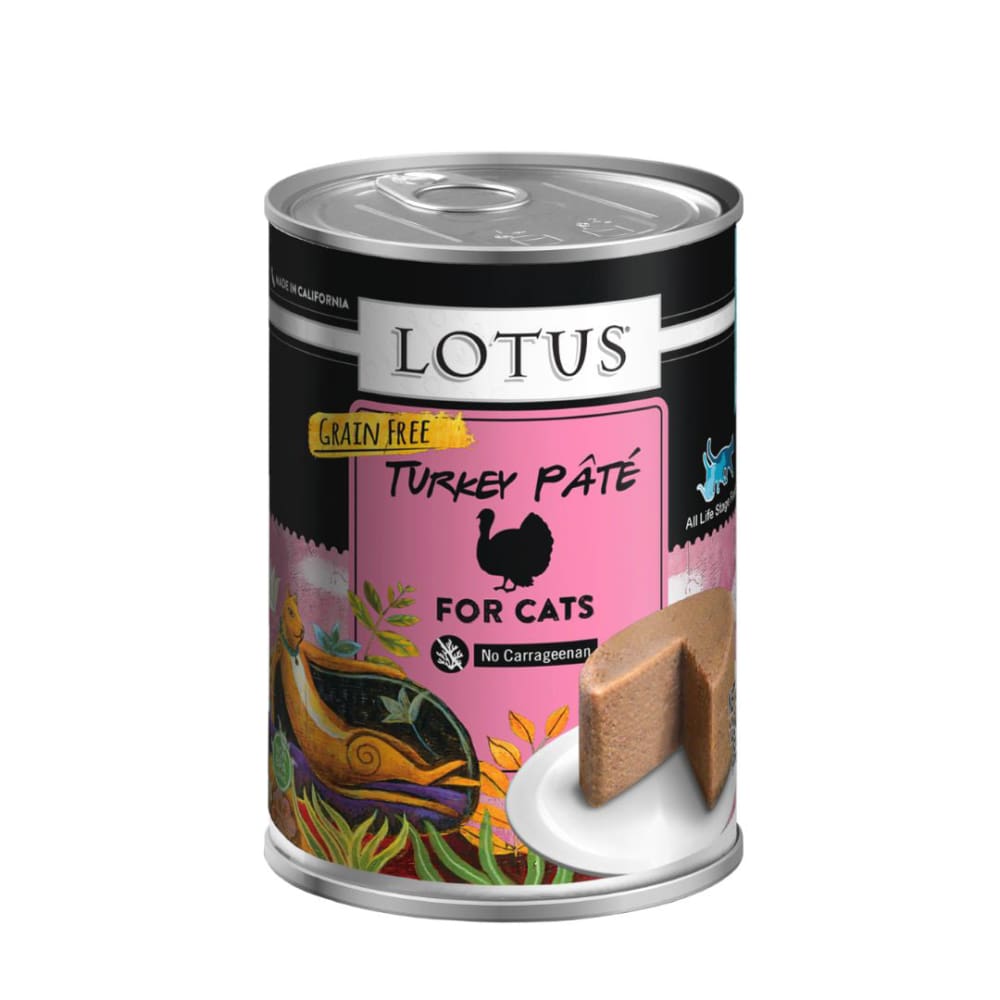 Lotus Cat Grain Free Turkey Pate 12.5Oz - Pet Supplies - Lotus