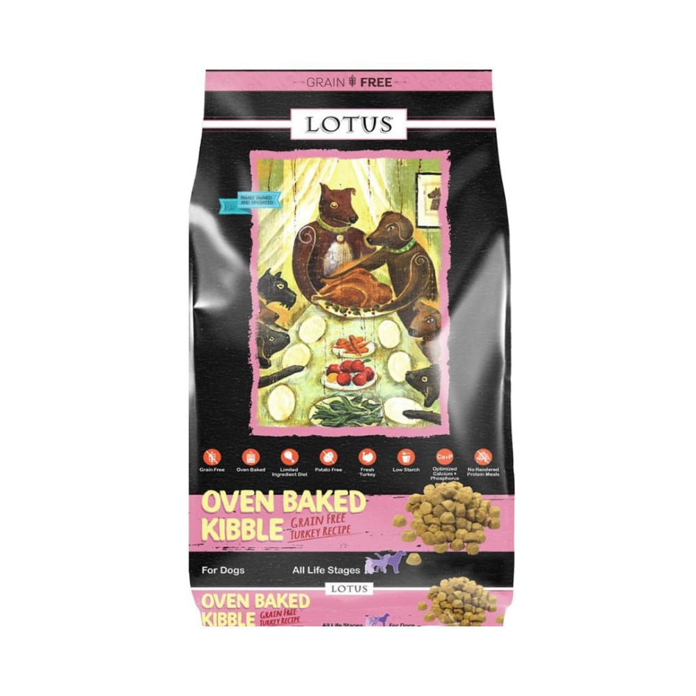 Lotus Dog Adult Grain Free Turkey 20Lb - Pet Supplies - Lotus
