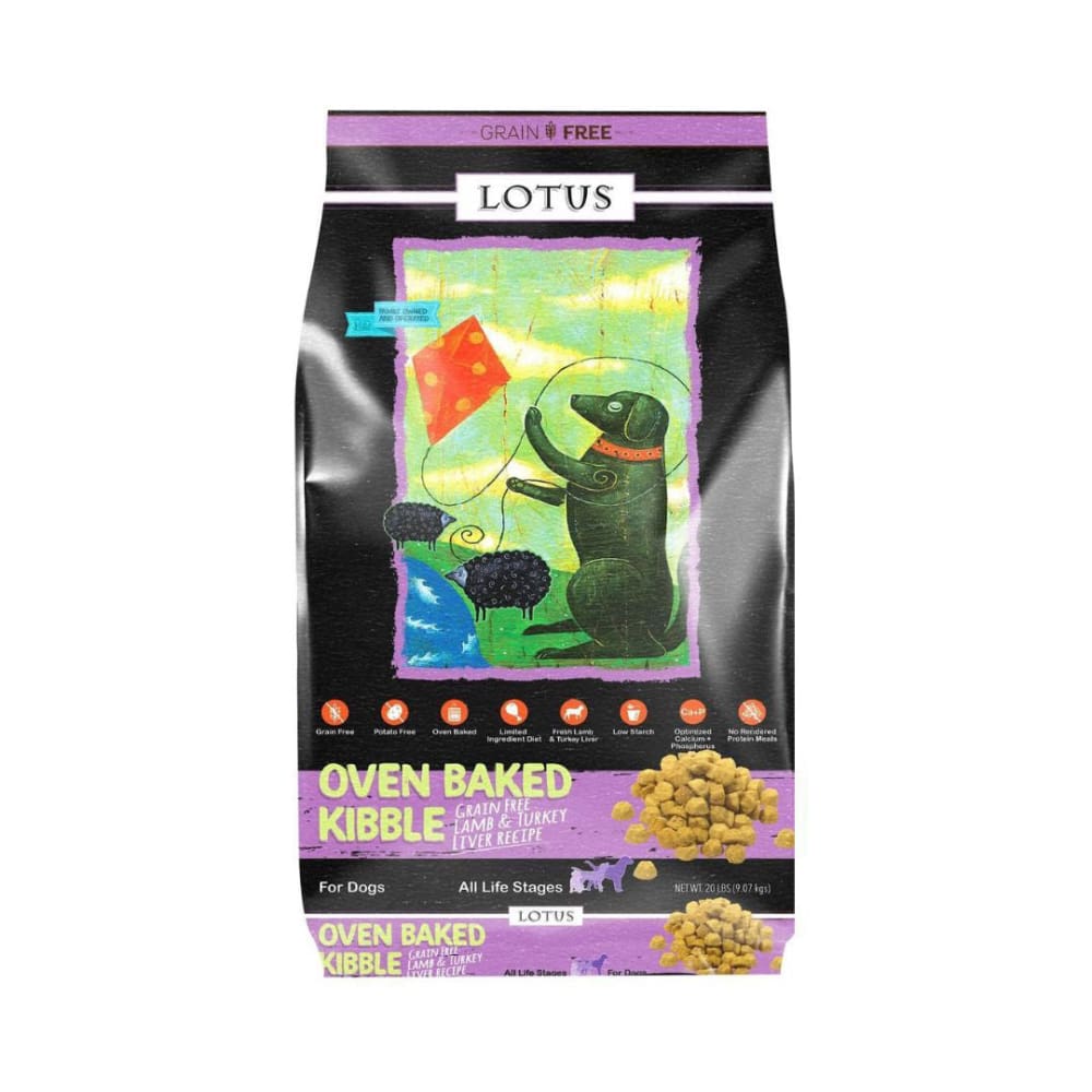 Lotus Dog Grain Free Lamb Turkey Liver 20Lb - Pet Supplies - Lotus