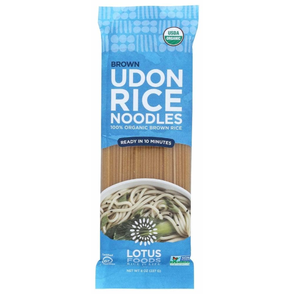 LOTUS FOODS Grocery > Pantry > Pasta and Sauces LOTUS FOODS: Noodles Brn Rice Udon Org, 8 oz