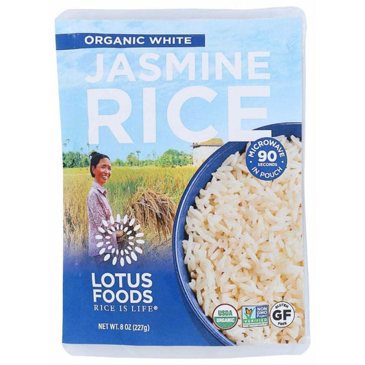 LOTUS FOODS LOTUS FOODS Rice Jasmine White Org, 8 oz