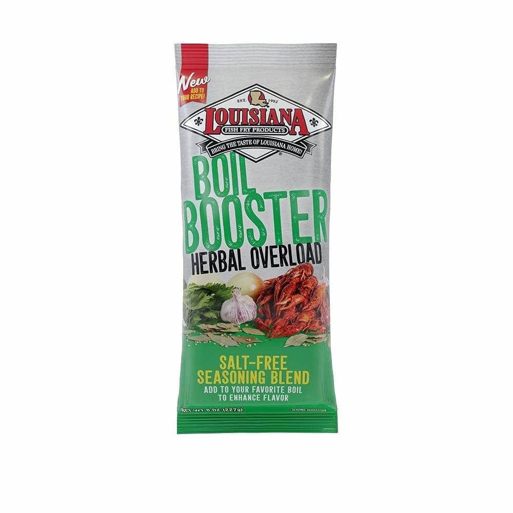 LOUISIANA FISH FRY Louisiana Fish Fry Herbal Overload Boil Booster, 8 Oz