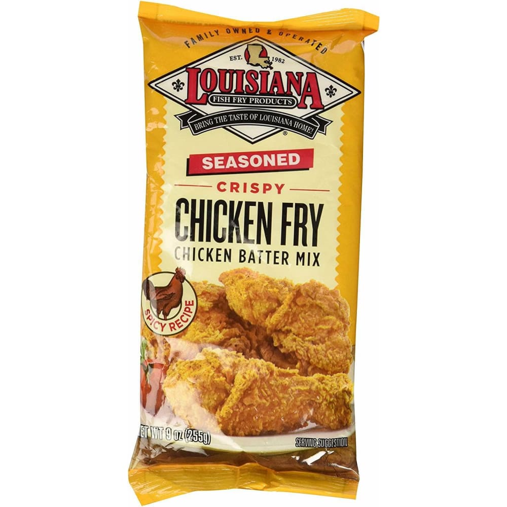 Louisiana Louisiana  Seasoned Crispy Chicken Fry Batter, 9 Oz
