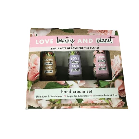 Love Beauty and Planet Hand Lotion Cream Set, 3 x 1 oz Tubes - ShelHealth.Com