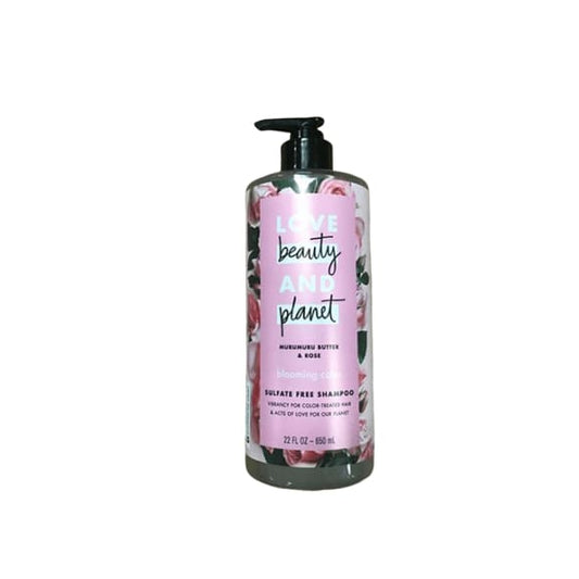 Love Beauty and Planet Shampoo for Unisex, Murumuru Butter and Rose, 22 Ounce - ShelHealth.Com
