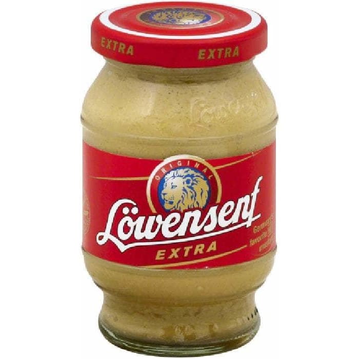 Lowensenf Lowensenf Mustard German Extra Hot, 9.3 oz