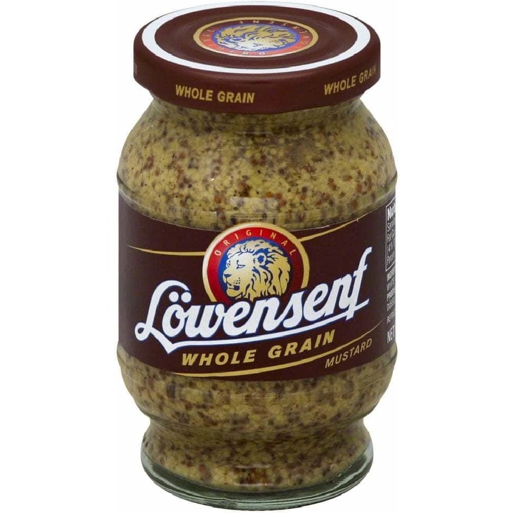 Lowensenf Lowensenf Mustard German Whole Grain, 9.3 oz